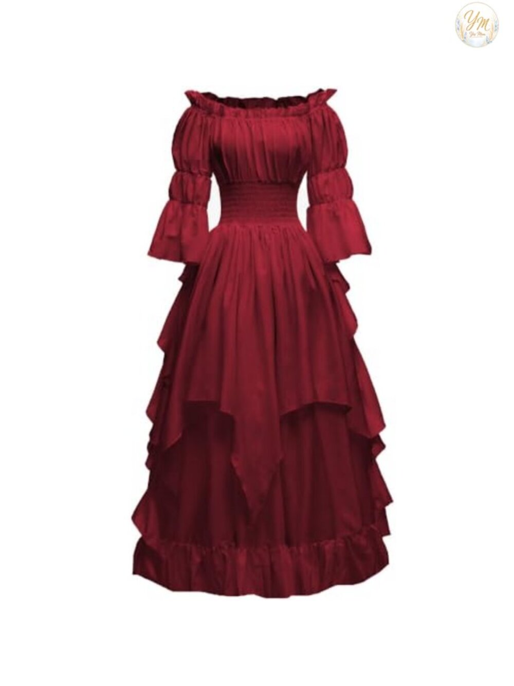 Gothic Witch Medieval Renaissance Victorian Costume Dress